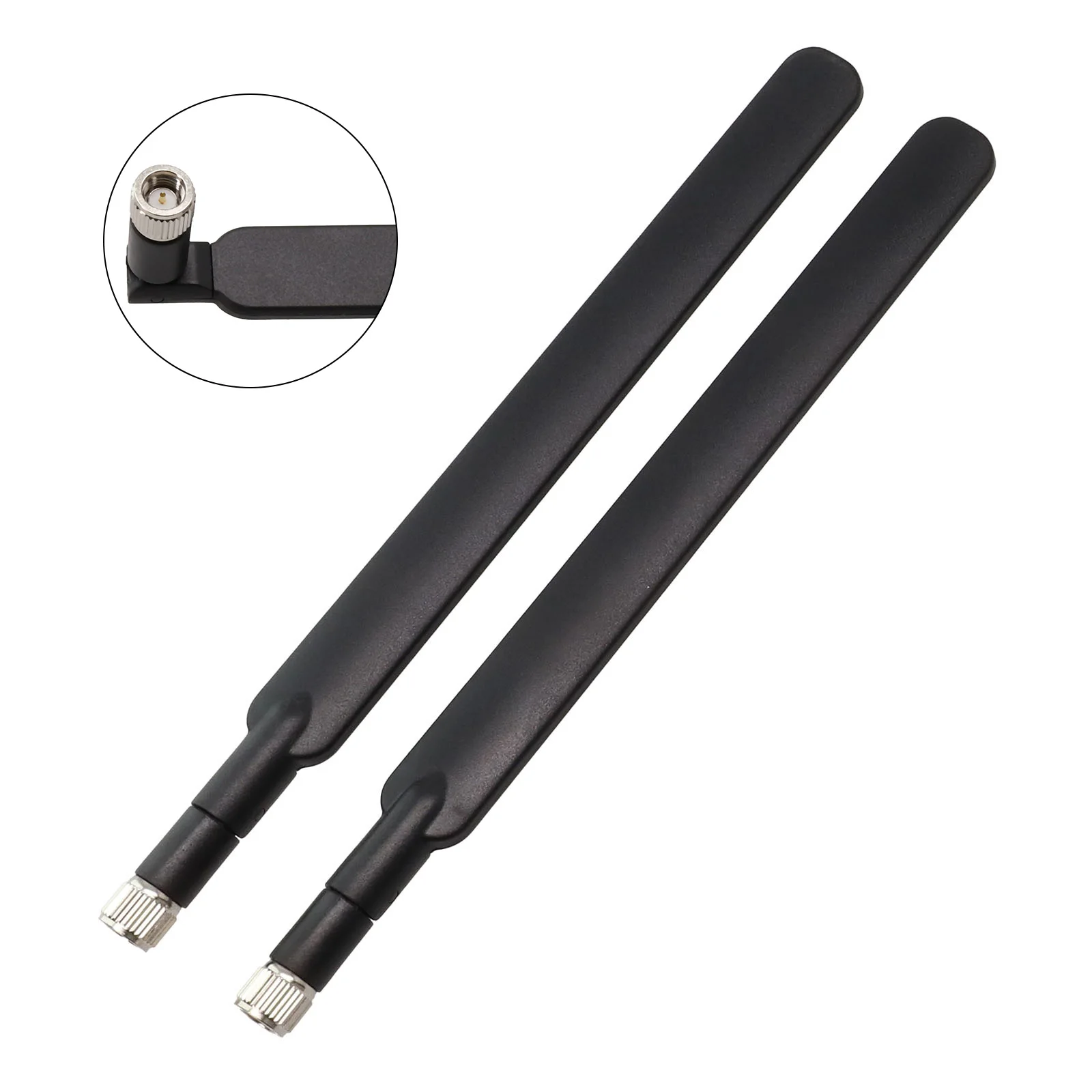 

4G LTE Antenna 4g Sma External Antenna Outdoor Vertical -40℃ To +80℃ 190mm 2pcs 5dBi 698-2700MHz For B593 B880