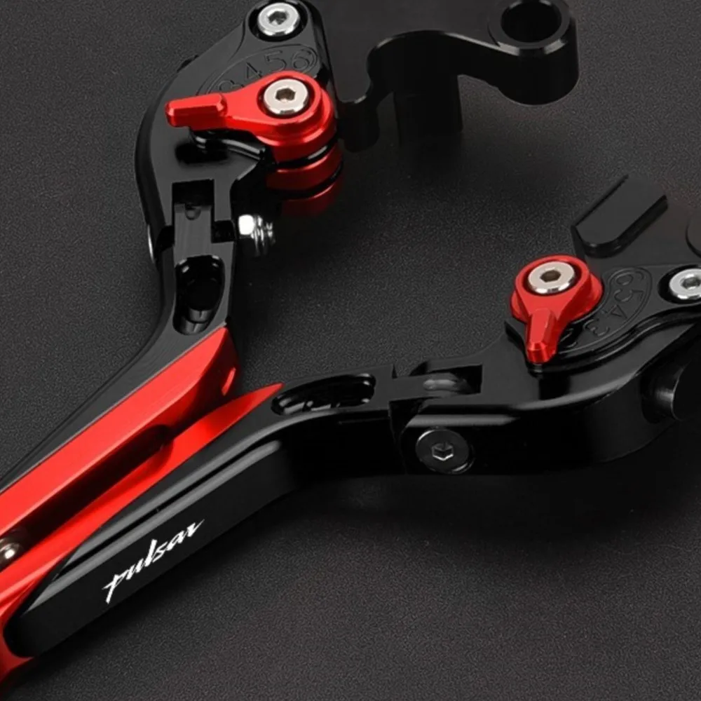 For Bajaj Pulsar 200 NS/AS/RS/Dominar 400 200NS Motorcycle Accessories Adjustable Extendable Folding Brake Clutch Handle Levers