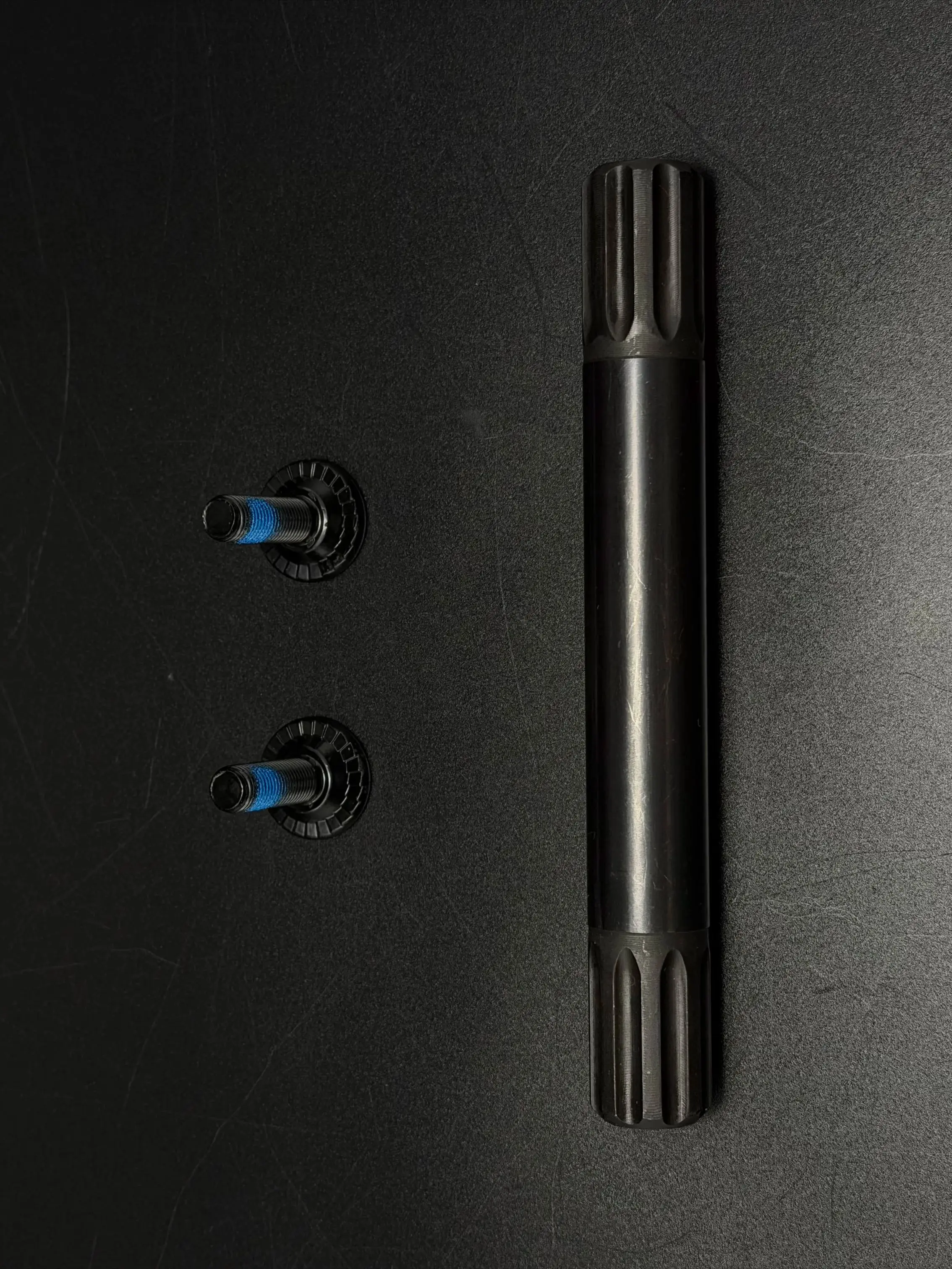 AliExpress NONE VOLE AXLE 19MM x 8T 150mm Length BMX Bike Bottom Bracket Spindle 8 Spindle Thread Strong Steel BB shaft Bicycle Parts