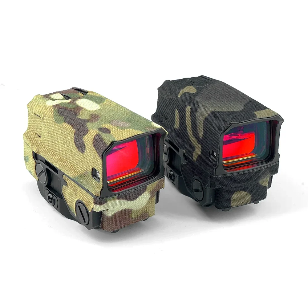 Stiker proteksi kamuflase UH1RDS, aksesoris Airsoft taktis titik merah, stiker pelindung kamuflase