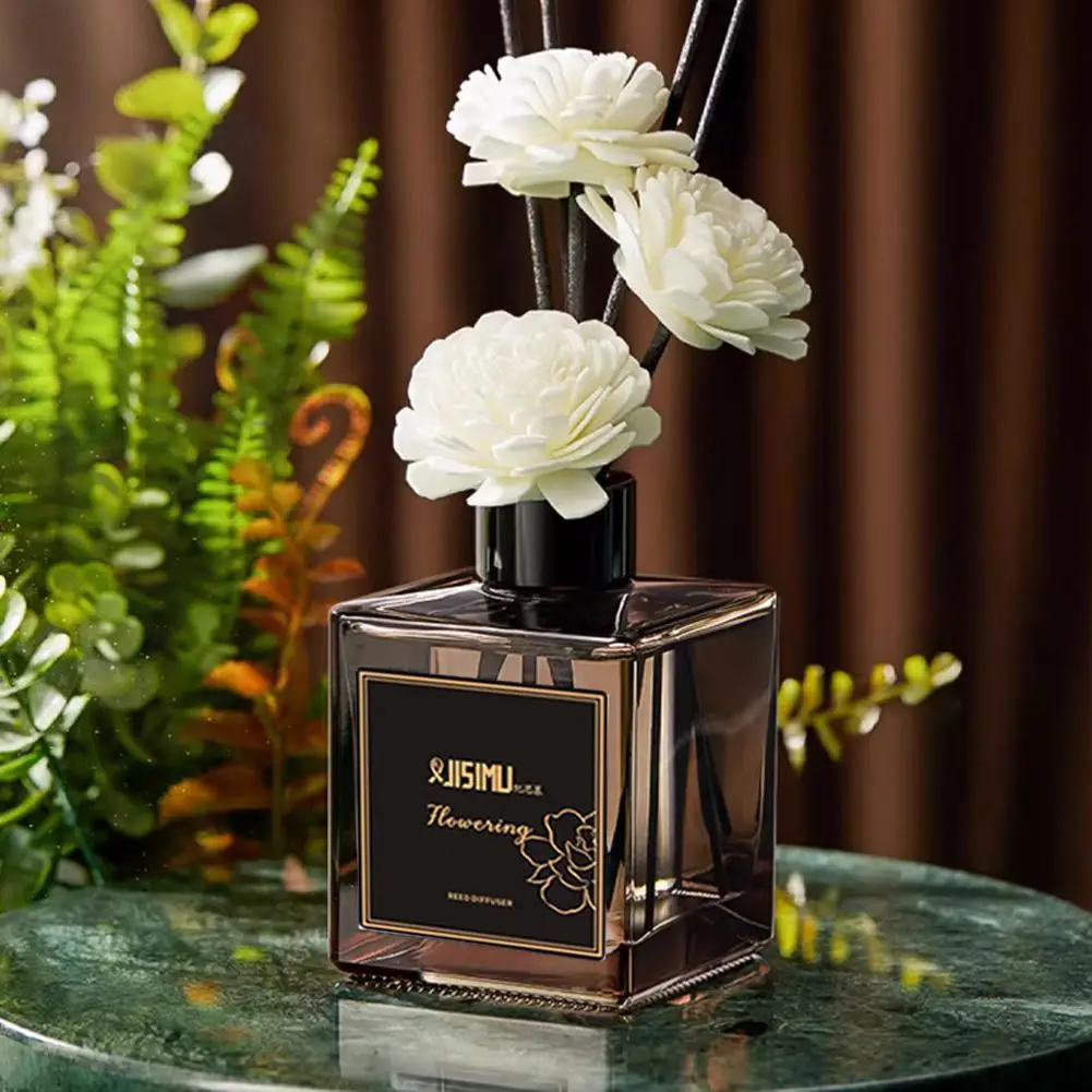 Floral Fireless Aromatherapy Room Decoration Home Reed Diffuser Kits Household Fresh Perfume Long Lasting For Bathroom