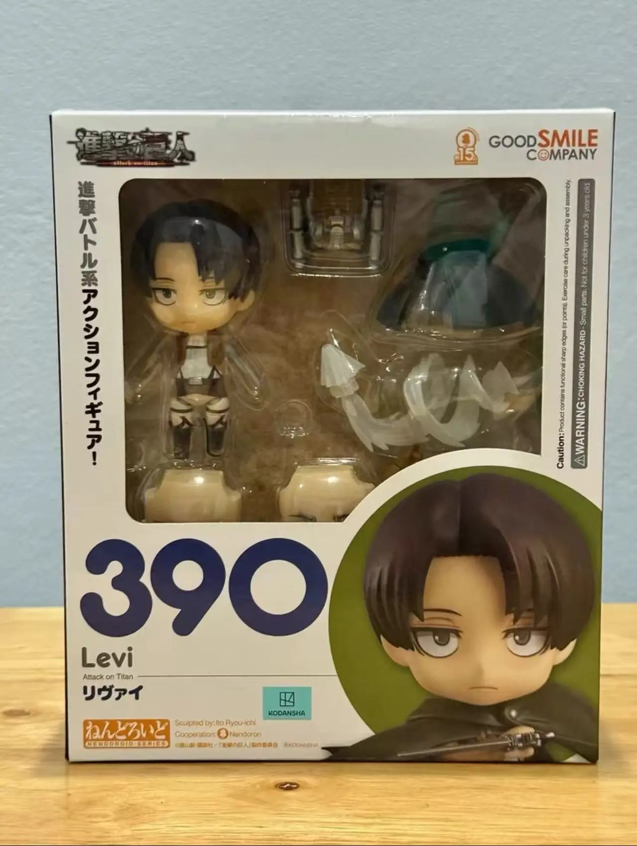 

In Stock GSC Clay Man, Attack on Giant, Captain, Leavell