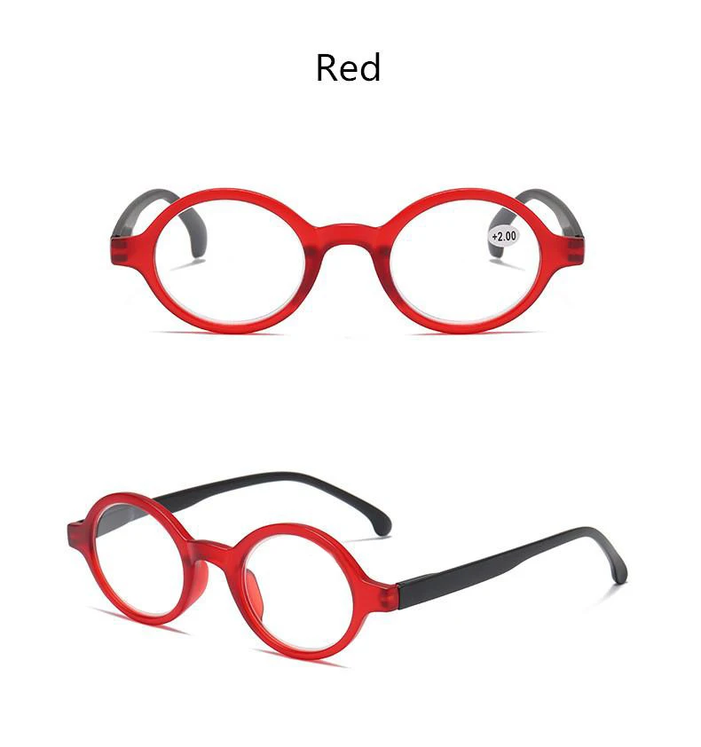Retro Lesebrille Männer Frauen Gläser Für Sichtheit Vintage Runde Anblick Brillen Männer +1 + 1,5 + 2 + 2,5 – Detail 10