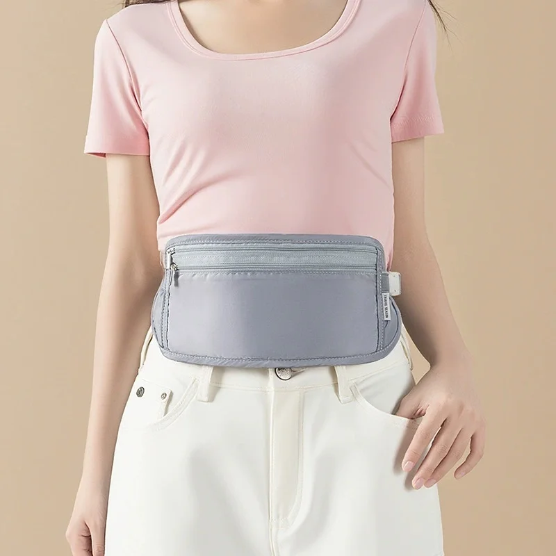 

Waterproof Anti-theft Waist Bag Lightweight Big Capacity Breathable Invisible Sports Pouch For Travel Running Hiking