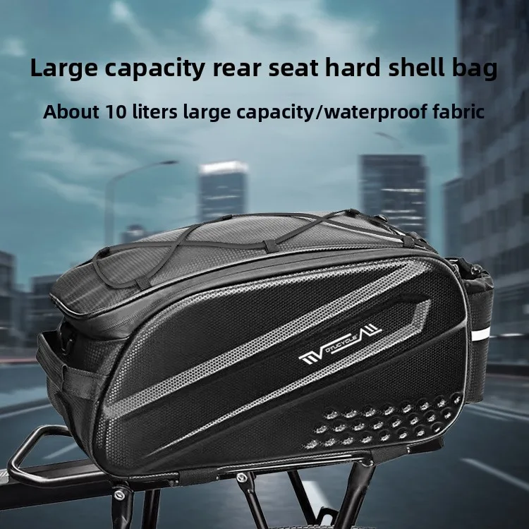 Велосипедные сумки большой вместимости Складная сумка на заднее сиденье Велосипедная задняя корзина Водонепроницаемая сумка на багажник Сиденье седла Сумка для переноски велосипеда