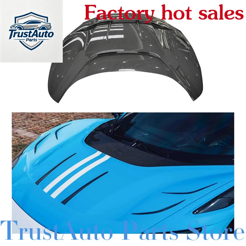 Dry Carbon Fiber Engine Bonnet Hood Cover Body Kit GTBTrustAuto Parts Store Is Having A Hot Sale
