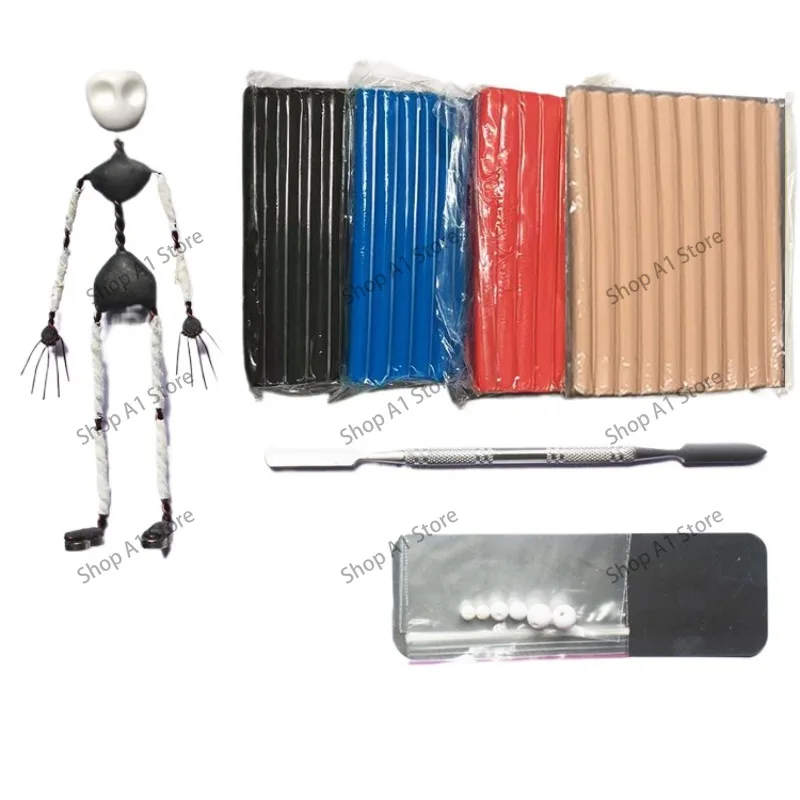 Stop-motion Animation Clay Puppet Material Kit, ADM Clay Animation Shooting, DIY Puppet Making