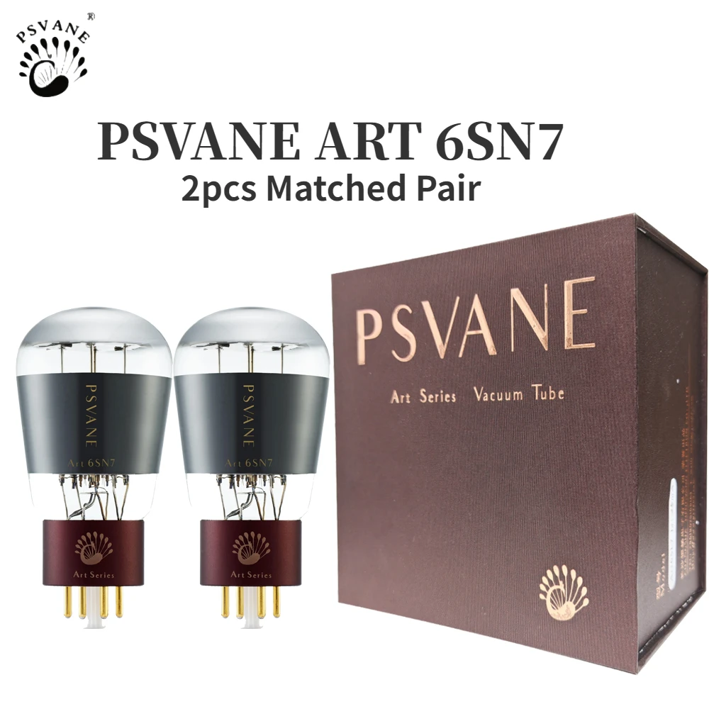 

PSVANE ART 6SN7 Vacuum Tube Upgrade 6SN7 CV181 6N8P 6H8C 5692 For HIFI Audio Valve Electron Tube Amplifier Diy Factory Matched