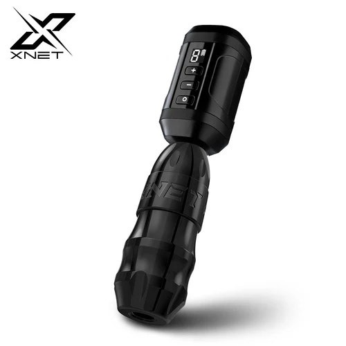 XNET Sita máquina de tatuaje rotativa profesional Motor sin escobillas con fuente de alimentación RCA tatuaje pluma de maquillaje para principiantes para artistas de tatuajes