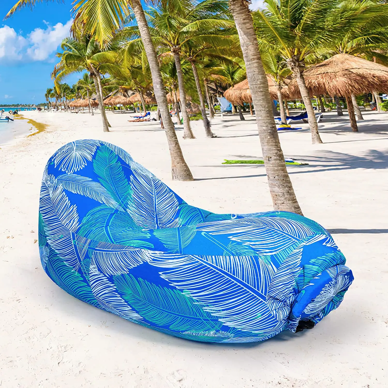 Instinct Inflatable Lounger Camping Beach Air Sofa Outdoor Lazy Bag Fast Inflatable Air Sleeping Bag