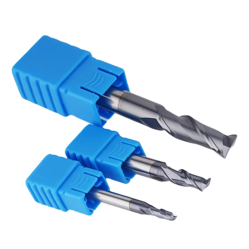 1 قطعة 2 الناي HRC50 1 2 3 4 5 6 8 10 كربيد نهاية مطحنة طحن أدوات القطع القاطع EndMills ماكينة بتحكم رقمي بالكمبيوتر نهاية المطاحن #3