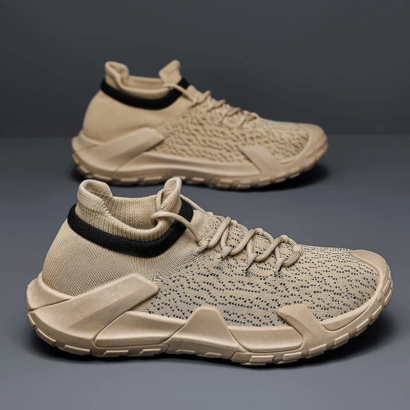 Fashion Knitted Socks Sneakers Men Summer Trainers Shoes Men Breathable Mens Casual Sneakers Zapatillas De Hombre