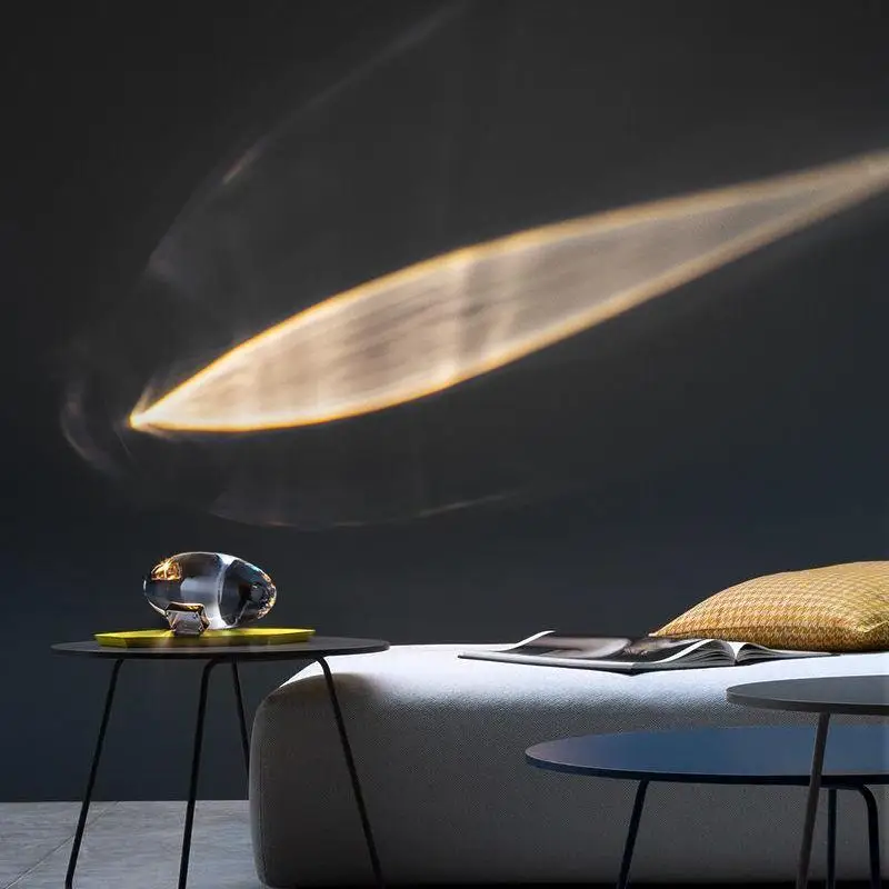 

Table Lamp Led Crystal Egg-shaped Lamps Living Bedroom Decor Light Night Projector Bedside Lamp