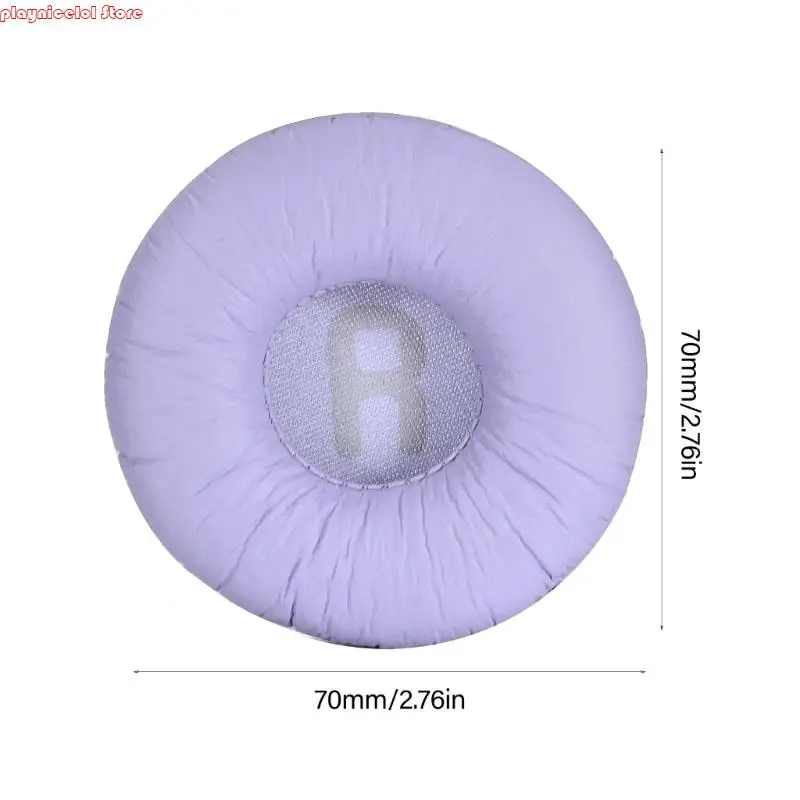 E8BA وسادة أذن رغوة الذاكرة الناعمة لـ JR300 T450BT T500BT TUNE600ENANCES عزل الصوت