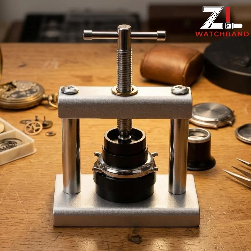 12pcs/18pcs Professional Metal Watch Press Set Watch Back Case Closing Tool & Fitting Dies Watch Repairing Tool Die Kit