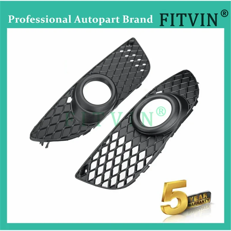 8321A089 8321A090 Fog Lights Cover Grilles for Mitsubishi Lancer Lancer-ex 2008-2013 Headlights Cover Front Bumper Fog Lamp