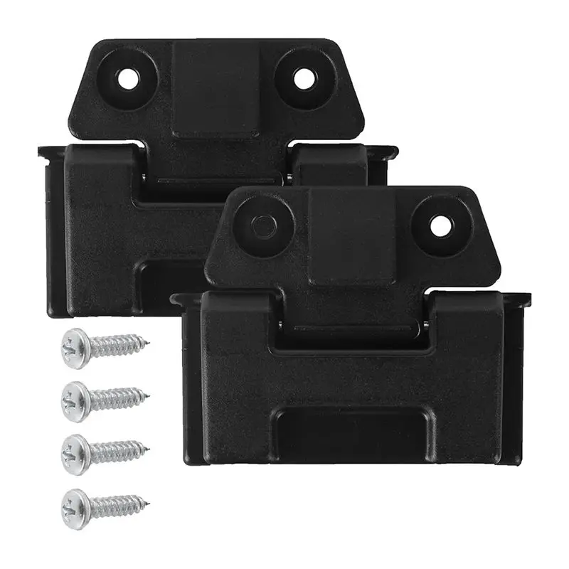 A70Z Fafa】Paquete de 2 bisagras para refrigerador Igloo de 25, 52, 72 cuartos BMX, bisagras para refrigerador con tornillos, piezas de repuesto.