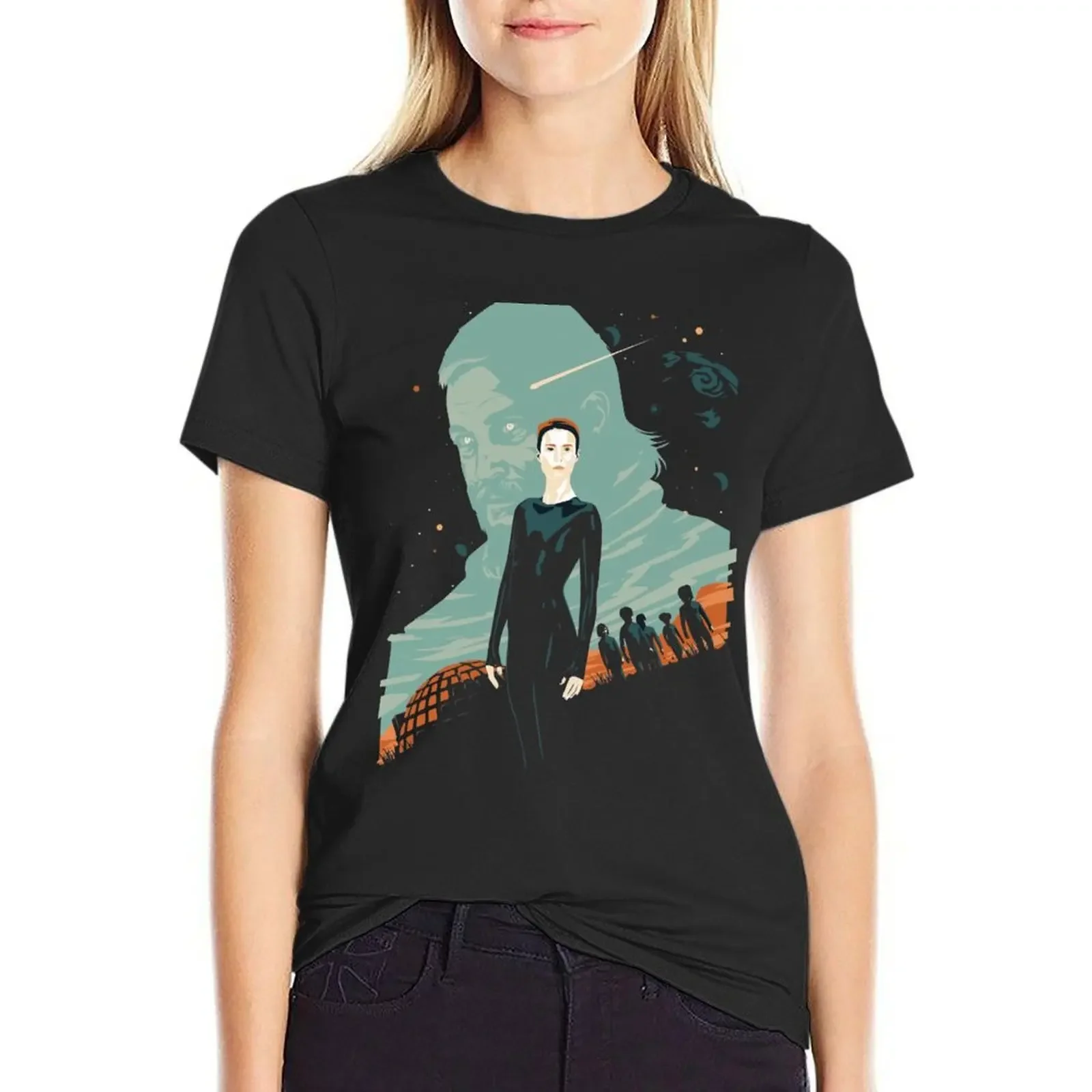 

Raised by Wolves T-Shirt plus sizes graphics kawaii clothes designer clothes Women luxury