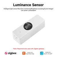 Tuya ZigBee Light Sensor Luminance Sensor Illumination Brightness Detector Home Automation with Smart Life Device LinkageTuya Zi