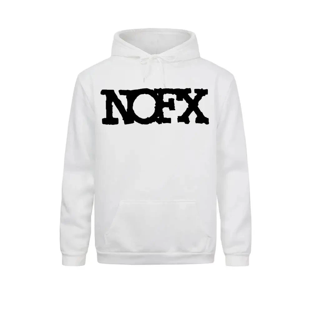 Nofx Rock Band Print Hoodies Men Woman Streetwear Hip Hop Hoodie Oversized Hooded Sweatshirts Pullover Unisex Tracksuit Clothing