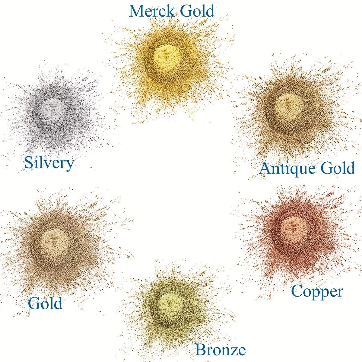Colorful Powders, Unique Metal - Oxide Pigment Soap ulasan dan harga