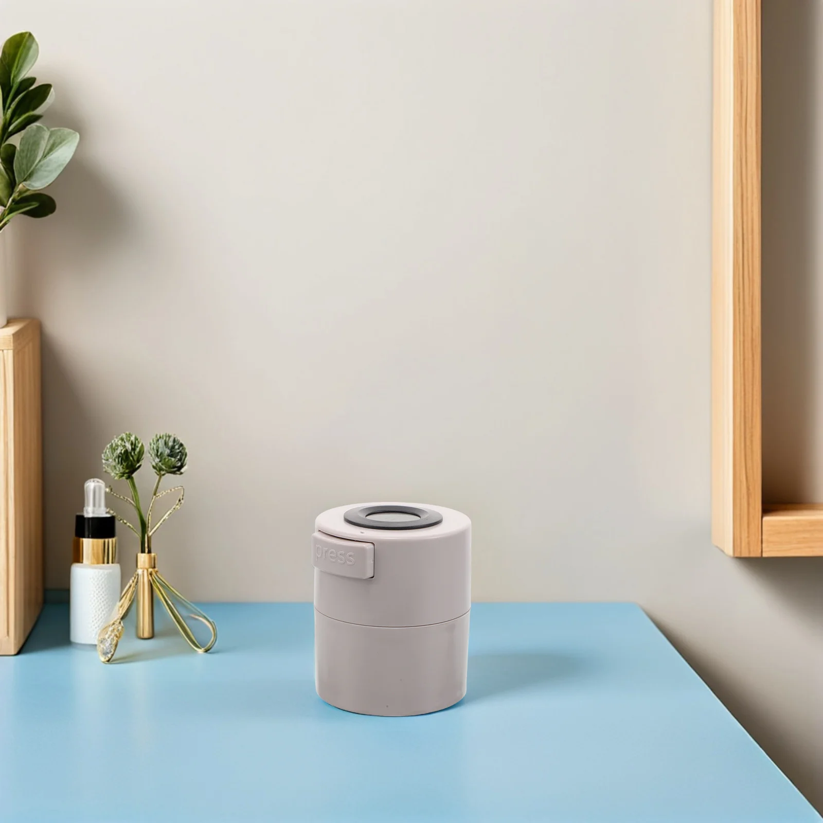 Airtight Lash Glue Storage Tank Temperature Humidity Display Compact Eyelash Adhesive Organizer Lash Extension Holder