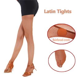 Collants latins professionnels femmes collants résille salle de bal et danse latine bas latins élastiques collants pour femmes