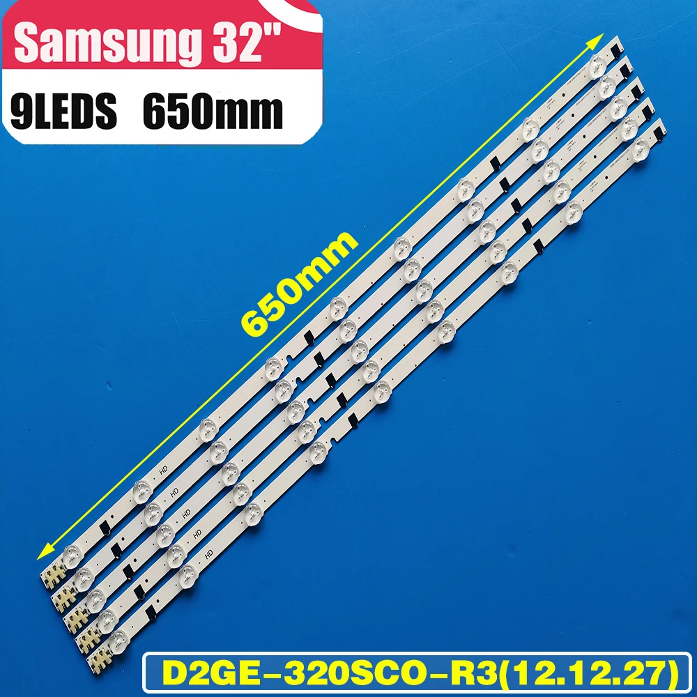 10Kit LED Bars For UE32F4000AW UE32F5000AK UE32F5030AW UE32F5300AW UE32F5300AK D2GE-320SC0-R3 2013SVS32H UE32F4510AK UE32F4500AK