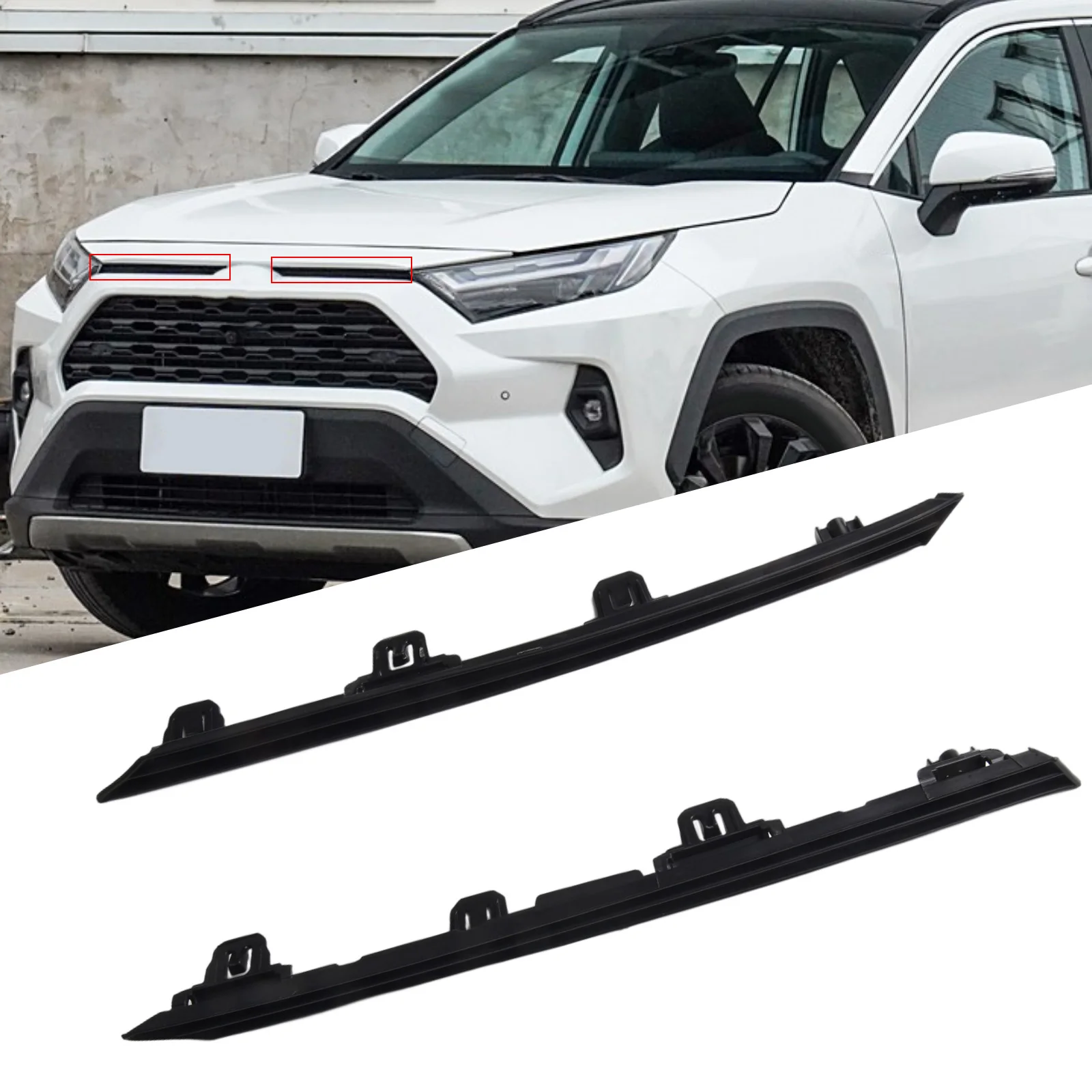 Bumpers Designed to Enhance Your RAV4's Look from the Model Years of '19 '20 with Compatibility Codes of 520130 R050/25124 R080