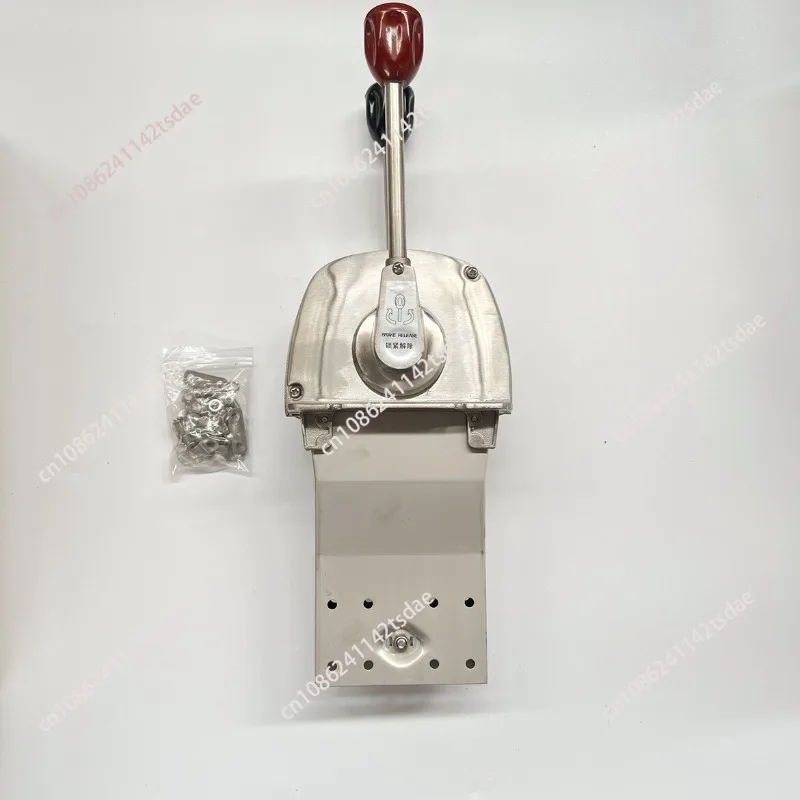 Throttle Controller Marine Throttle Head Joystick Marine Double Handle Desktop Marine Throttle Cable