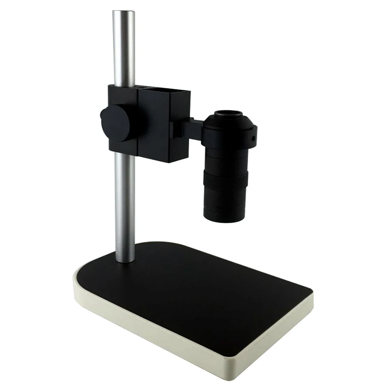 Digital microscope CCD detection small single barrel continuous zoom magnification lens lifting bracket