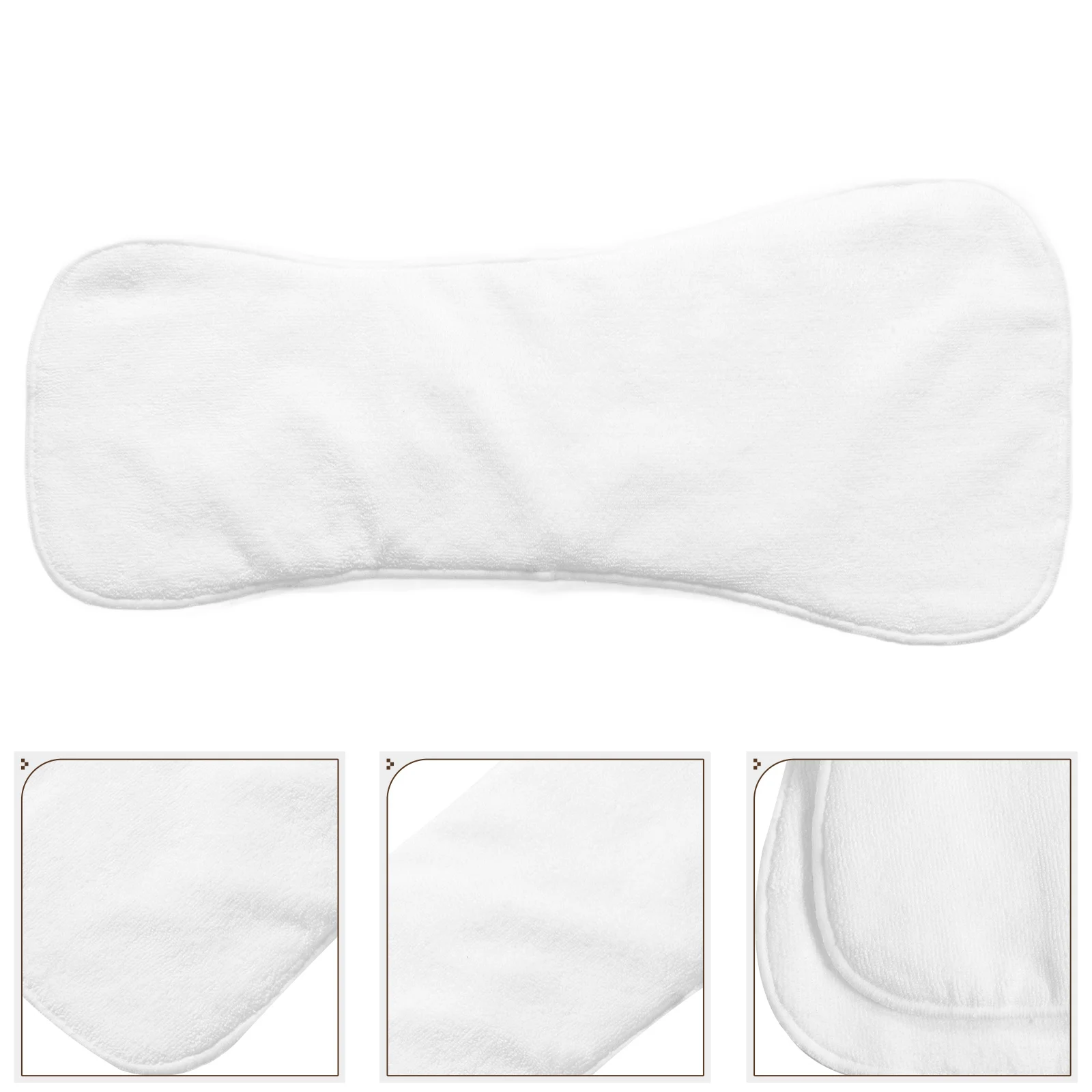 

Washable Fiber Adult Diapers Reusable High Absorbency Breathable Incontinence Pads For Bed Wheelchair White