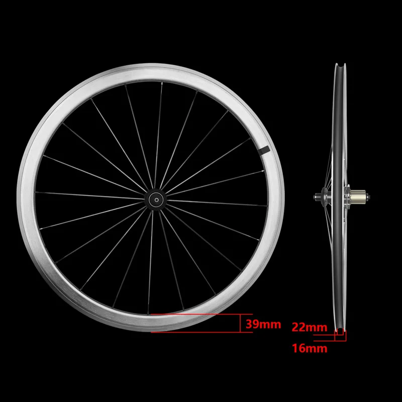 700C silver RUJIXU deep 30/40/50mm Road Bike Wheels Bicycle Wheelset V/C disc brake freehub HG XDR CP Road Bicycle bike wheelset