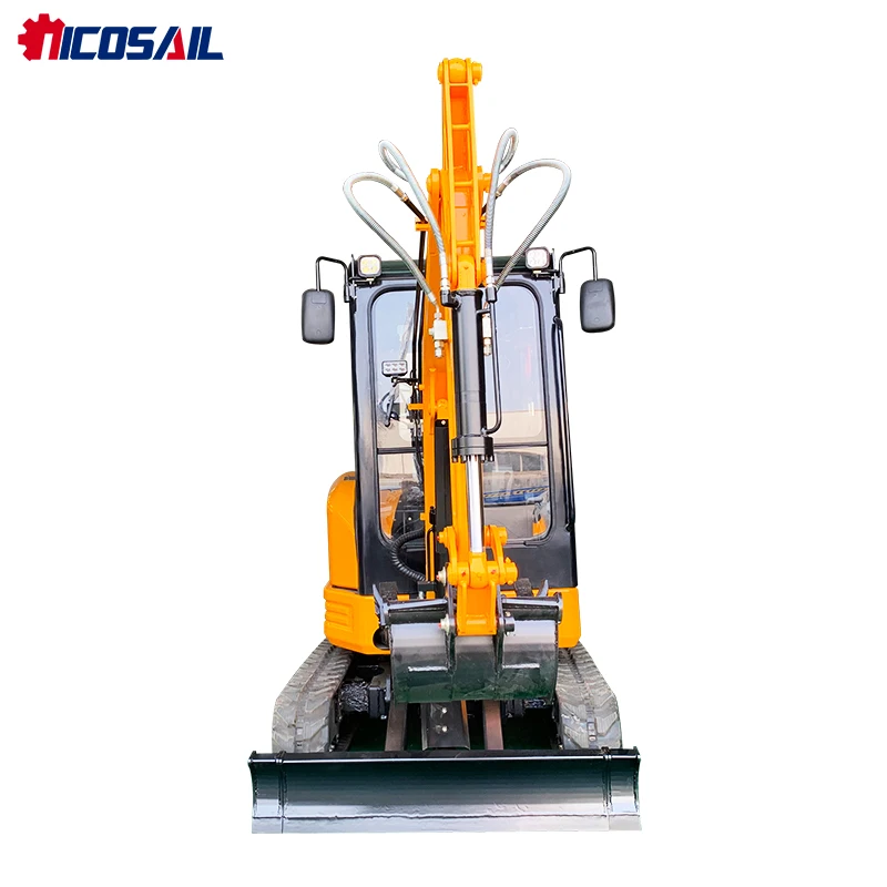 EPA Certified Mini Excavator - Crawler Type, Durable for Animal Husbandry, Farm & Small Construction Sites