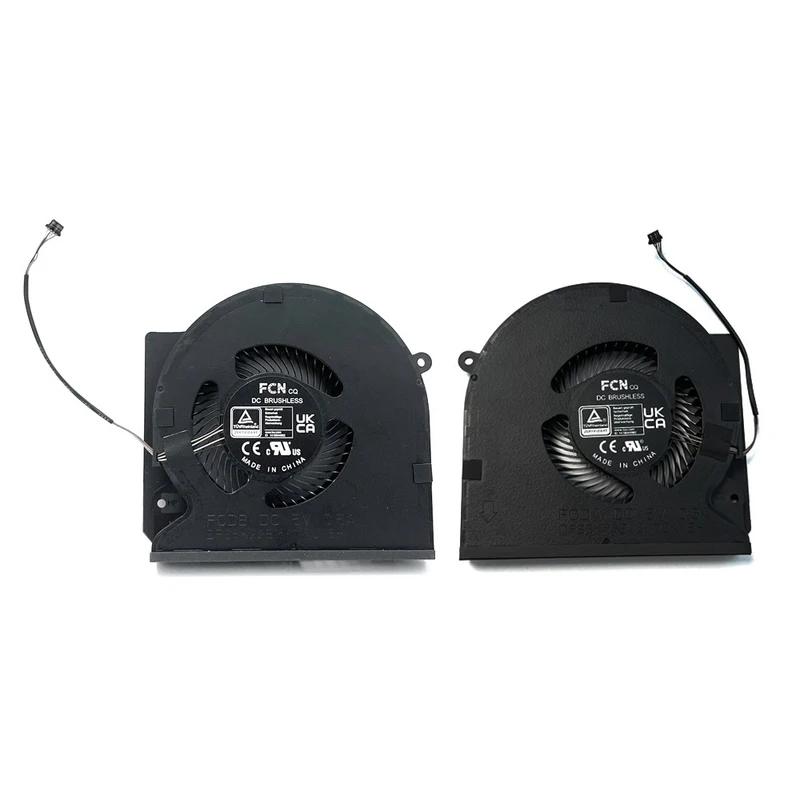

PP+PP+GPU and CPU Cooling Fan Set For Razer Blade 16 RZ09-0483 RZ09-0483TEH3 5V
