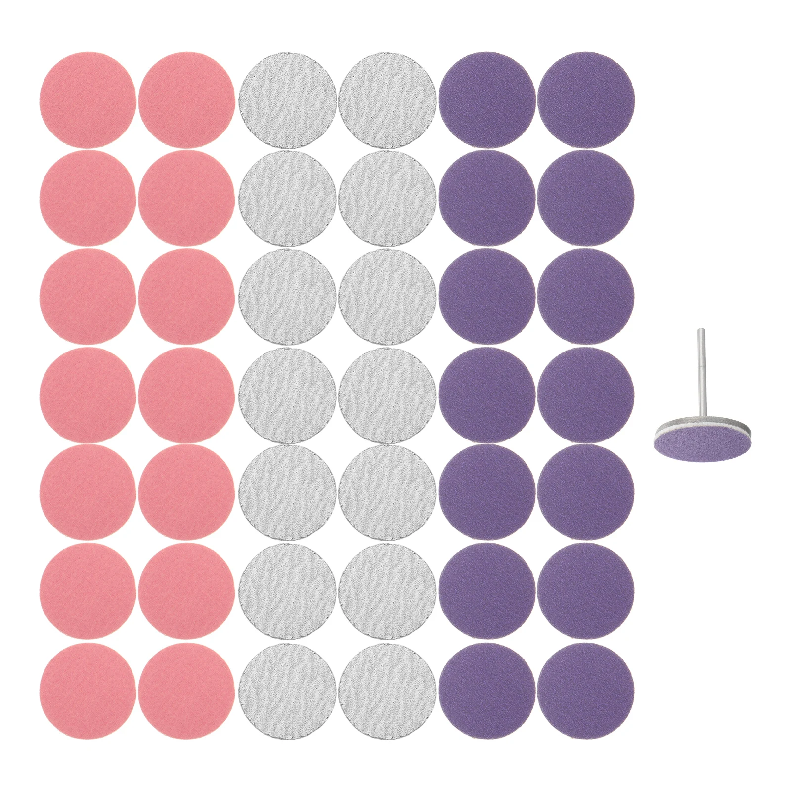 

60 шт. диски для подготовки поверхности для сверл для ногтей, прочный материал, идеально подходят для профессионального и личного использования, дисковые сверла для ногтей