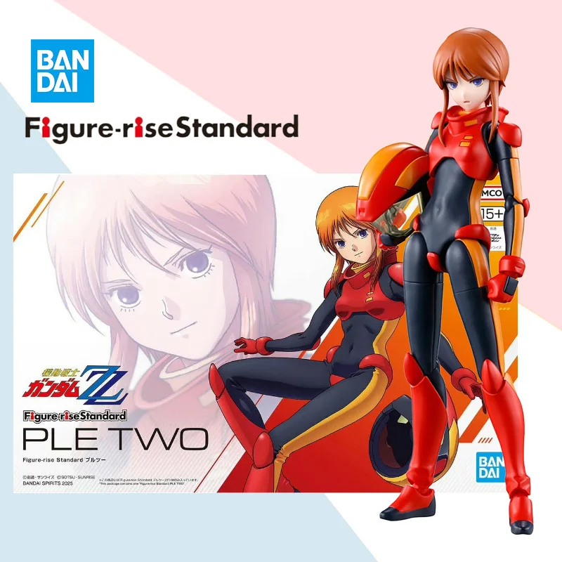 

Bandai Original Figure-rise Standard FRS ZZ GUNDAM PLE TWO Anime Movable Doll Assembly Model Ornaments Collection Toy Gift