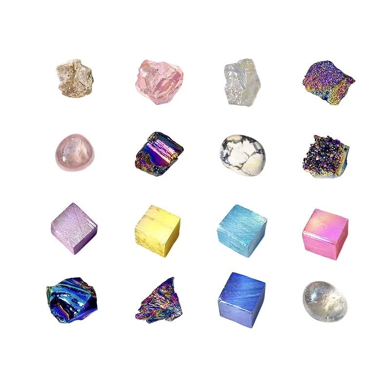 Mystery Box 100g/300g/500g Mixed Aura Raw Stone And Tumble Stone Blind Box,Exciting,Raw Stone And Tumble Stone Random Selection