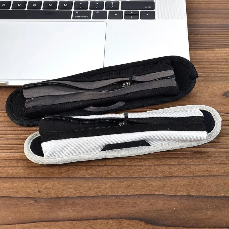 Headphone Headband Cover Cushion Mesh Cloth Zippers Instalasi untuk ms9bn ms7bt ms5t 066a