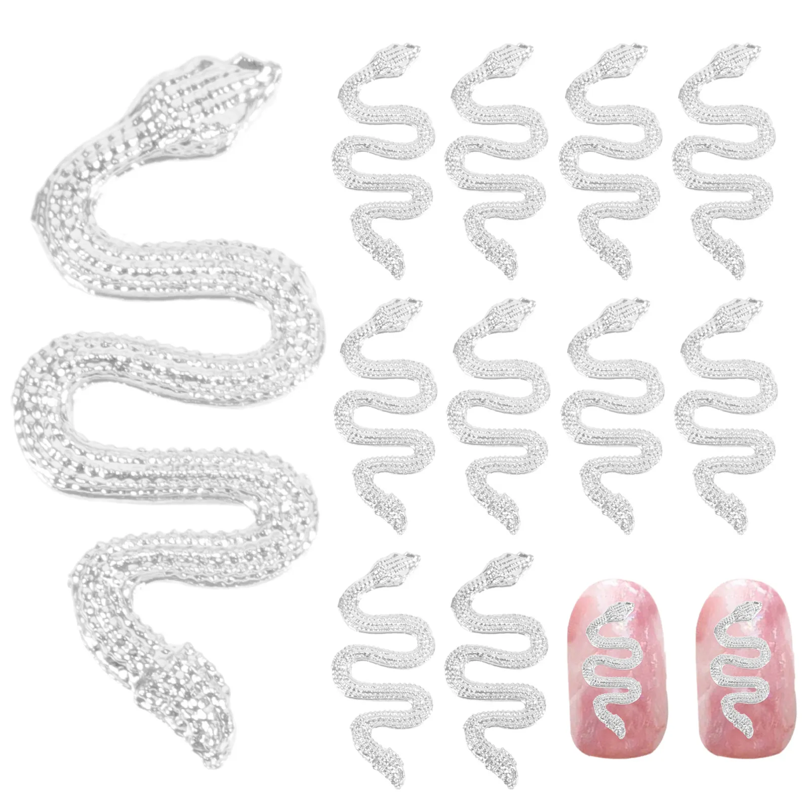 

30pcs Nail Art Charms Elegant Fashion Unique Personalized Stylish Designs Dating Work School Vacation Appointment Graduation