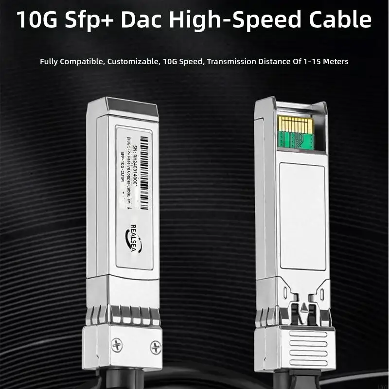 

10G SFP DACs Direct Attach Coppers Cable Fast Speed Stacking For Data Center