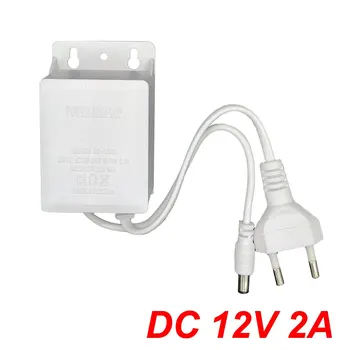 Güç adaptörü abd/ab açık su geçirmez AC 100-240V giriş DC 12V Volt çıkış kaynağı şarj avrupa evrensel adaptör dönüştürücü