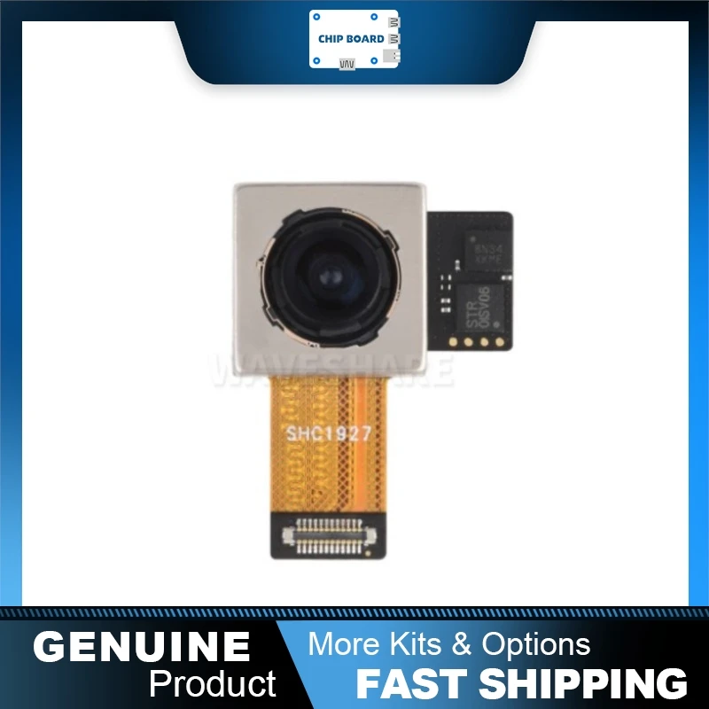Waveshare IMX563 12MP Camera Module 122° Wide Angle AF OIS 4Lane MIPI CSI2 Imaging Board