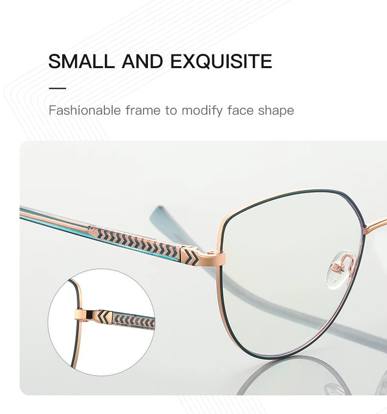JMISUS 2026 Square Prescription Eyewear Women Handcrafted Metal Details Photochromic Blue Light Blocking Optical Eyeglasses