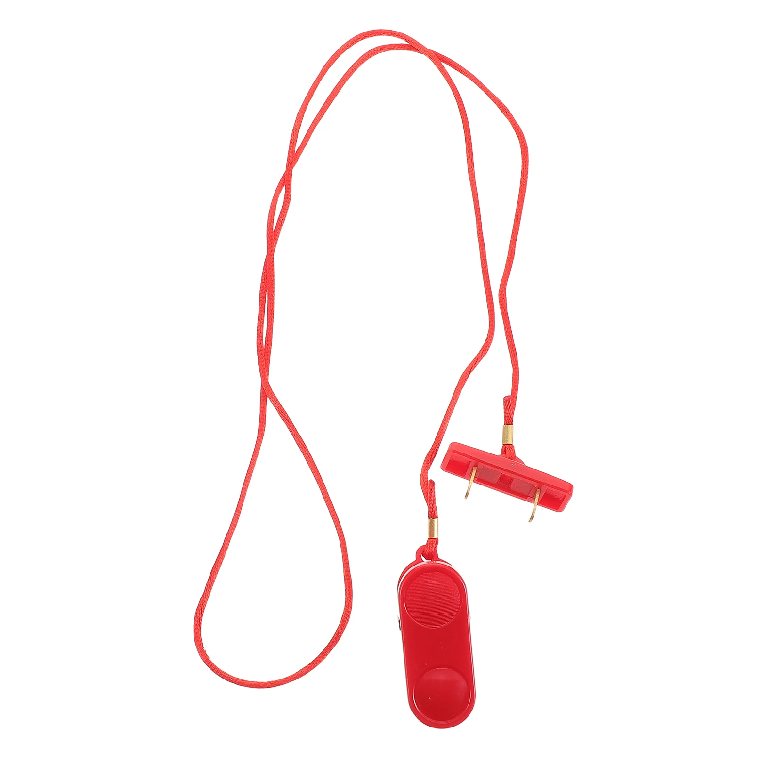 

Treadmill Emergency Stop Switch Safety Clamp Key Replacement Cord Clip for Accessories Red Running Machine