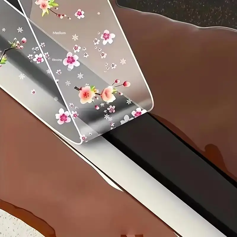 New Transparent Printed Anti-mildew And Waterproof Tape, For Sealing Gaps In Kitchen Stoves, Bathroom Toilets, And Wall Corners