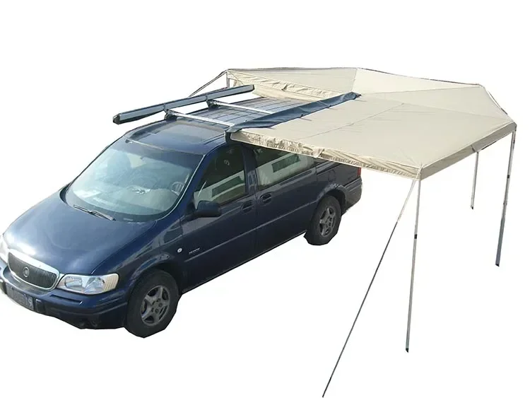 Portable Shelters Camping Car Side Awning Roof Hatchback Car 2m X 2m Car Side Awning Roof Top Tent