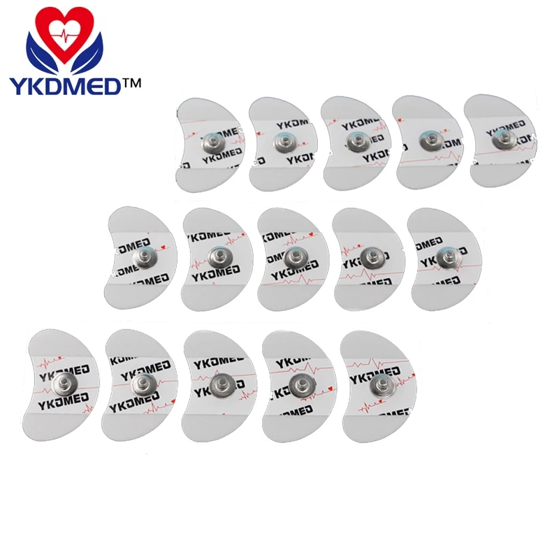 

1000PCS/ ECG Machine Accessories Disposable Electrode Patch 40*26MM Foam electrode sheet Ecg Electrodes