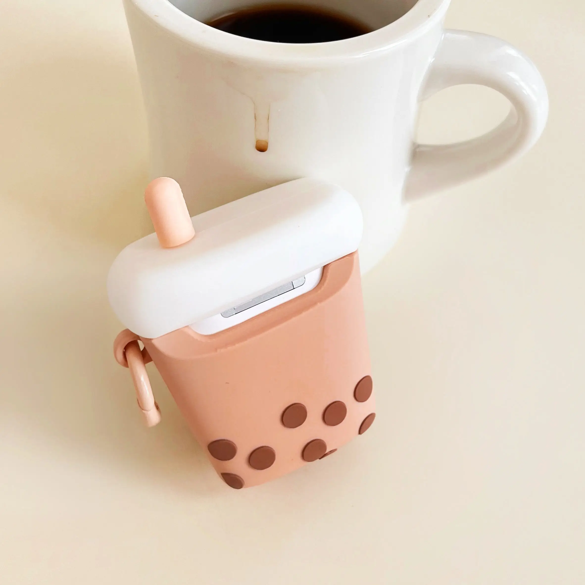 Custodia per auricolari con tè al latte a bolle carino per Apple Airpods Pro 2 3 1 Custodia per cuffie in silicone con scatola di ricarica per Airpod 3 Cover