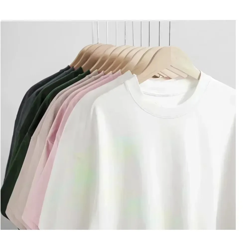 فضفاضة تناسب جولة Ne Ort Sve المرأة تي شيرت القطن الكرتون طباعة الكورية Sle الصيف أعلى ل حجم كبير تنفس الجلد ودية #4